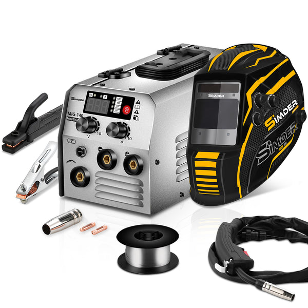 SSimder MIG-140S Gasless 3 in 1 MIG Welder