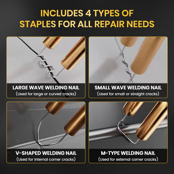 SSimder SD-5010 PRO 5-in-1 Welder, Hot Stapler&Soldering Iron