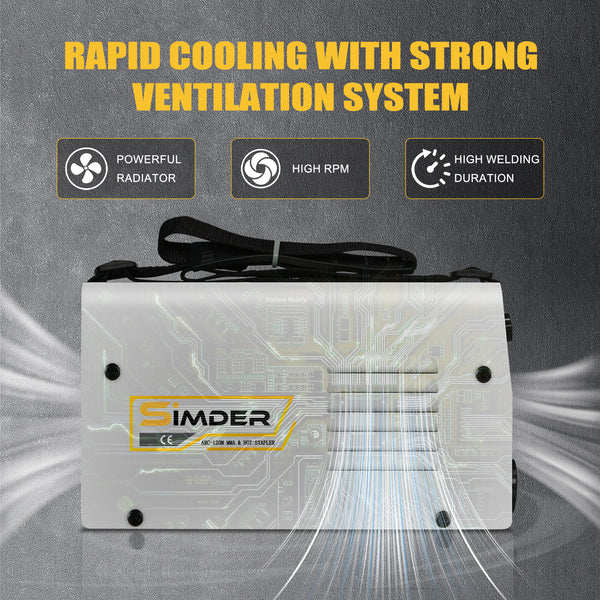 SSIMDER ARC-120M Stick Welder & Hot Stapler