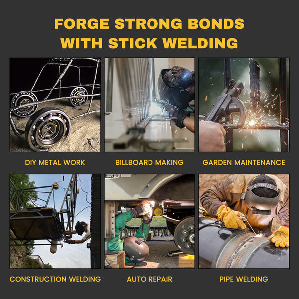 SSIMDER ARC-120M Stick Welder & Hot Stapler