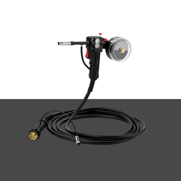 Simder spool gun for aluminum MIG welding with its cable