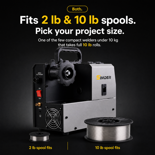 SSimder MIG-140 Pro 5 in 1 Pulse MIG Welder