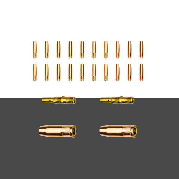 SSimder Spool Gun Schweißverbrauchsmaterial 24 Stück