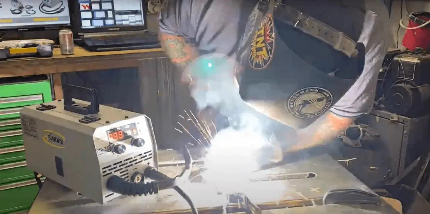S Simder MIG 140 | Flux Core and Stick Welding in One Machine! &ndash; Simder Welder