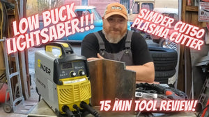 SSIMDER Cut50 Plasma cutter worth the money? Low buck and big cuts?Check out this 15 min tool review!