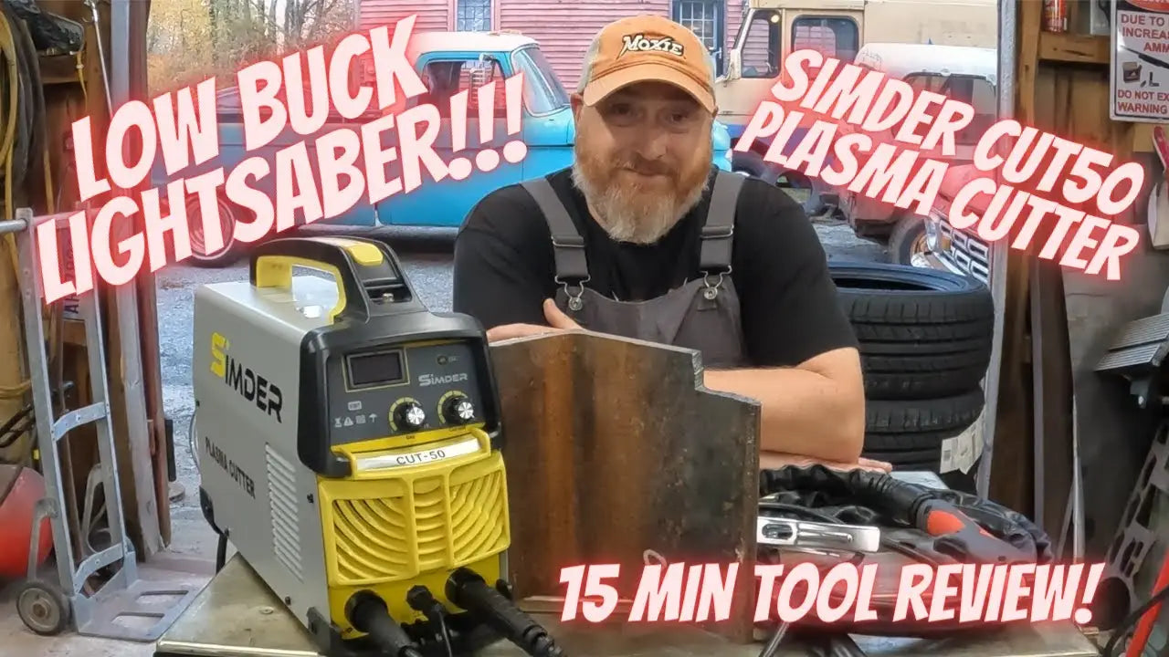 SSIMDER Cut50 Plasma cutter worth the money? Low buck and big cuts?Check out this 15 min tool review! &ndash; Simder Welder