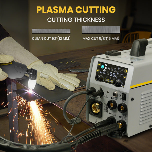 SSIMDER MIG-250 6 In 1 Welder&Plasma Cutter Welder