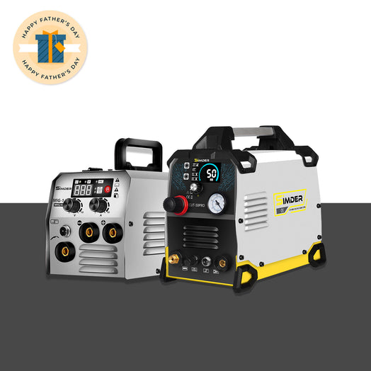 Taglierina al plasma ad arco pilota SSIMDER CUT-50PRO + saldatrice 5 in 1 SD-5010PRO, pinzatrice a caldo e saldatore