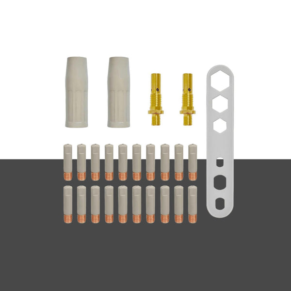 SSimder 15AK Non-Stick Coating MIG Welding Consumables 25PCS