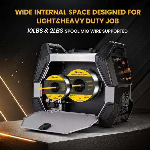 SSimder SD-4050 Pro 10-in-1  Aluminum MIG Welder Plasma Cutter Combo