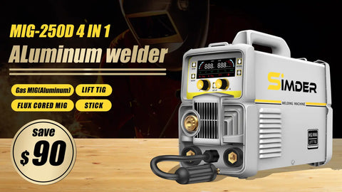 SSimder MIG-250D welder machine save$90 now