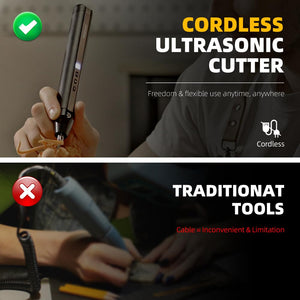 C1 Cordless Ultrasonic Cutter for DIY Maker/3D Printings/Wood Maker