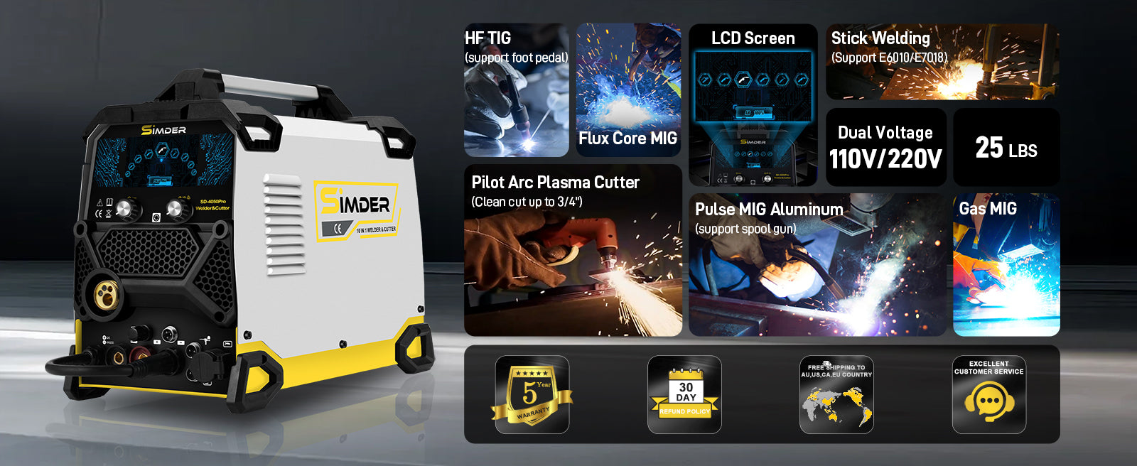 $300 Off Huge Savings: 10-in-1 Aluminum Welder & Cutter – Simder