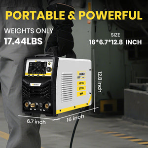 SSimder TIG-250AC 6 in 1 AC Pulse TIG Welder