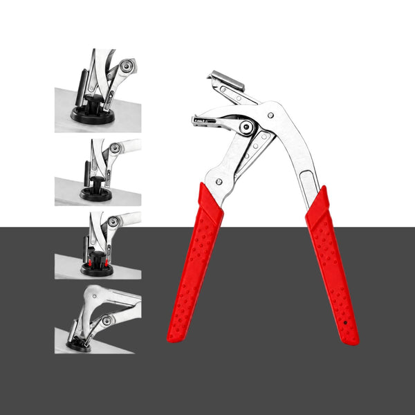 Simder car clip pliers with red handles and spare clips