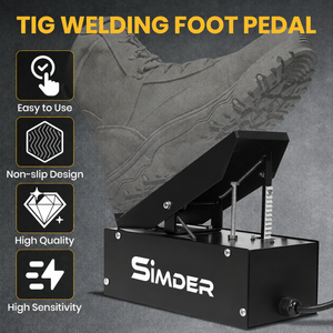 Pédale de pieds de tig