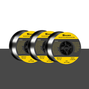 SSimder Flux Core Welding Wire E71TGS.035" 2lbs - wiring guide