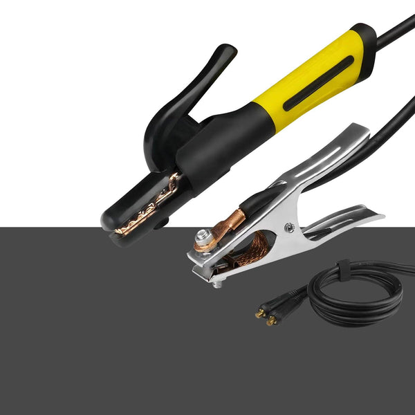 SSimder Heavy Duty Electrode Holder & Ground Clamp Pack