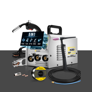 SSimder MIG-140 Gasless 5 in 1 Pulse MIG Welder