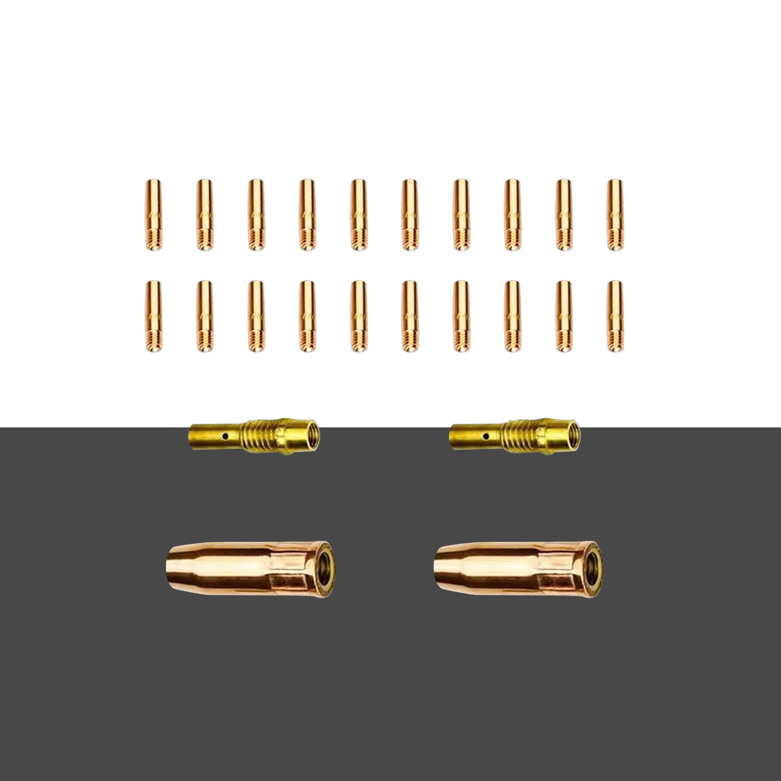 Consumabili per saldatura MIG SSimder 15AK 24 pezzi