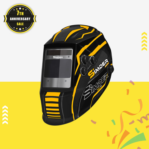 SSimder Auto Darkening True View Welding Helmet RLM-800-B
