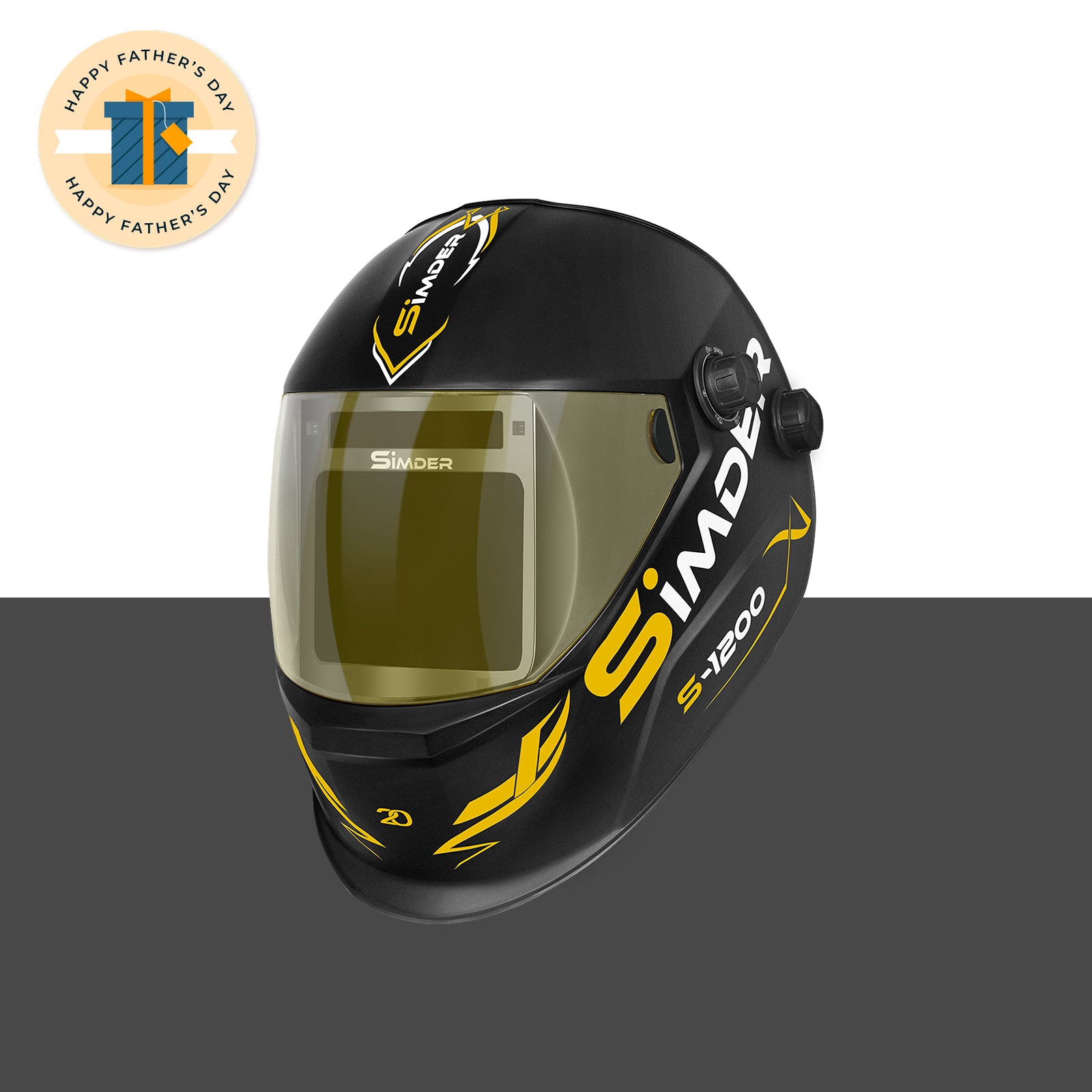 Casco da saldatura SSimder Auto Darkening True View S-1200