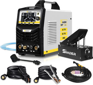 SSimder TIG-250AC 6 in 1 AC Pulse TIG Welder