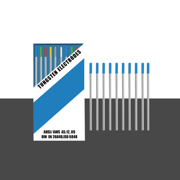 SSIMDER WL20 Blue TIG Welding Electrodo de tungsteno 10 paquete