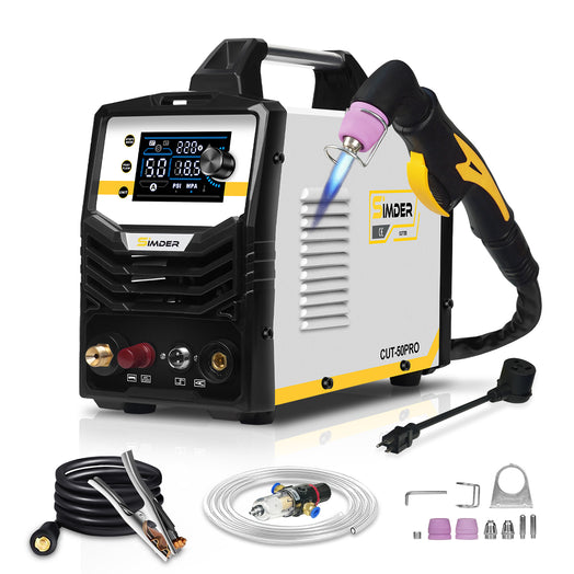 SSIMDER Upgraded CUT-50 PRO Pilot Arc Plasma Cutter