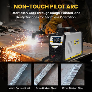 SSimder Upgraded CUT-50 PRO Pilot Arc Plasma Cutter
