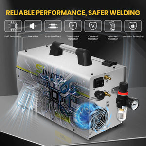 SSimder MIG-250 6 In 1 Welder&Plasma Cutter Welder