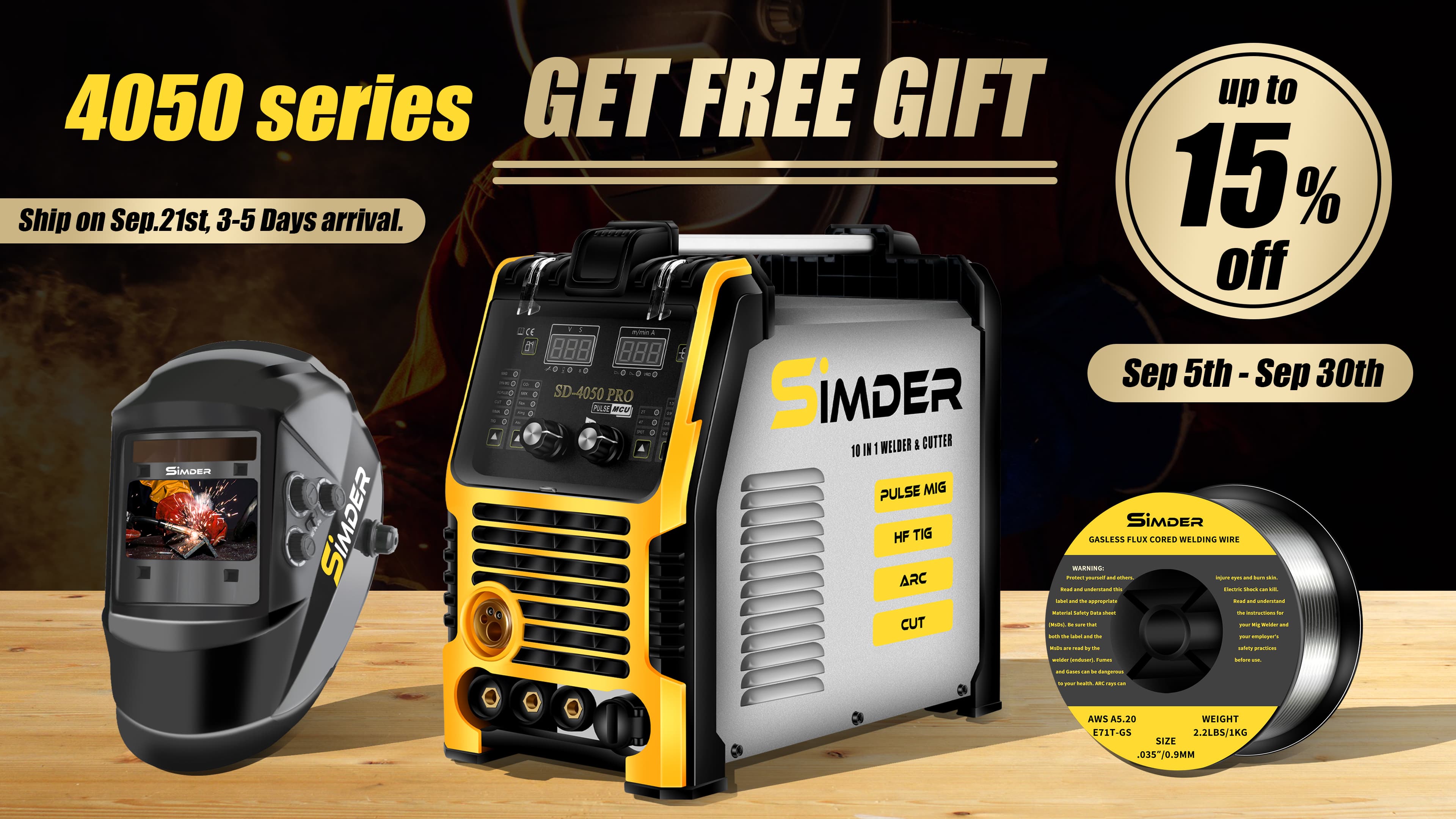 SSimder buy 4050 series welder get free gift