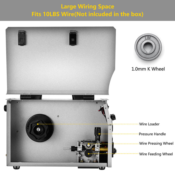 SSimder MIG-250 Multi-process MIG Welder - Welding Machine